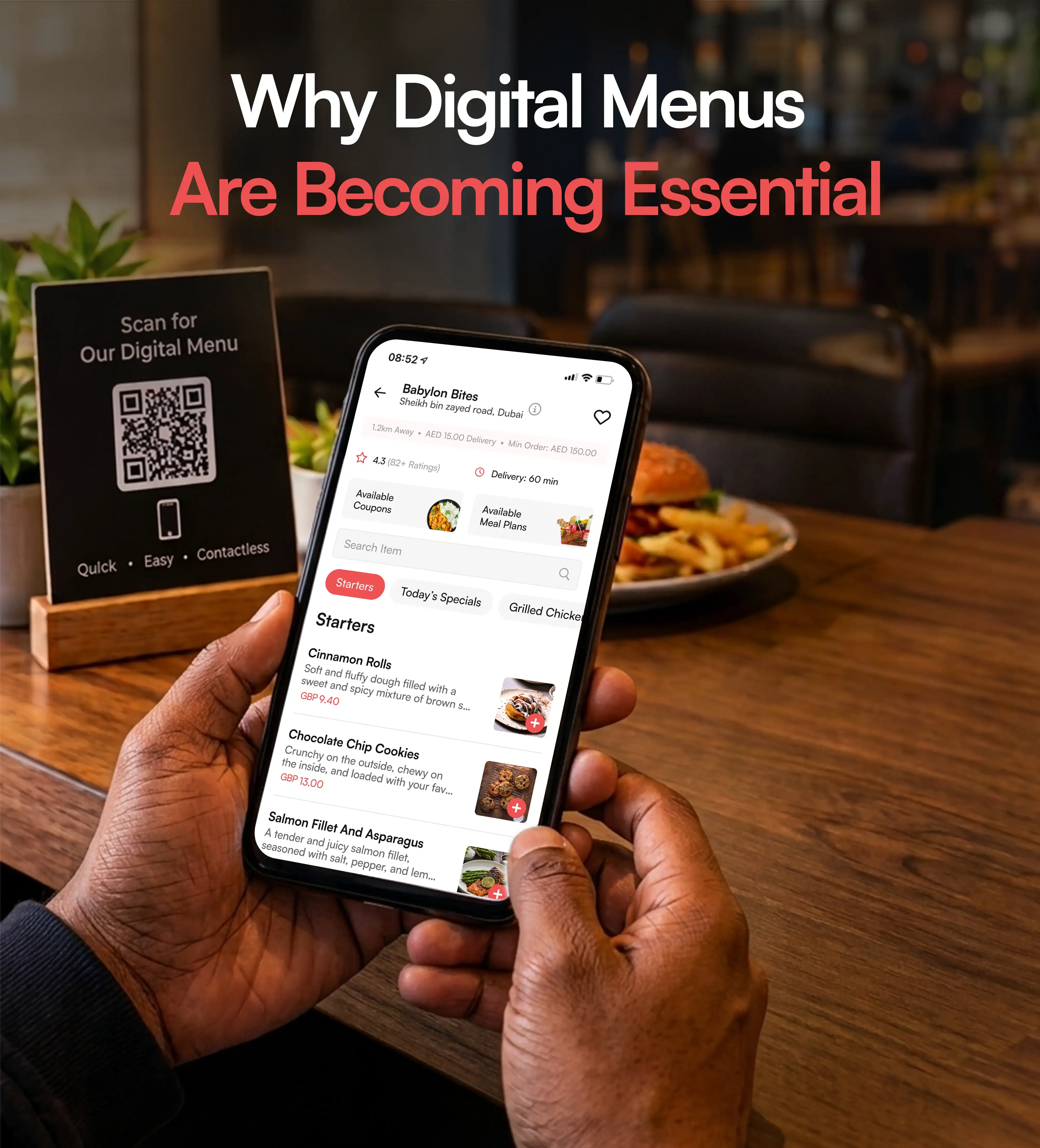Digital Menus