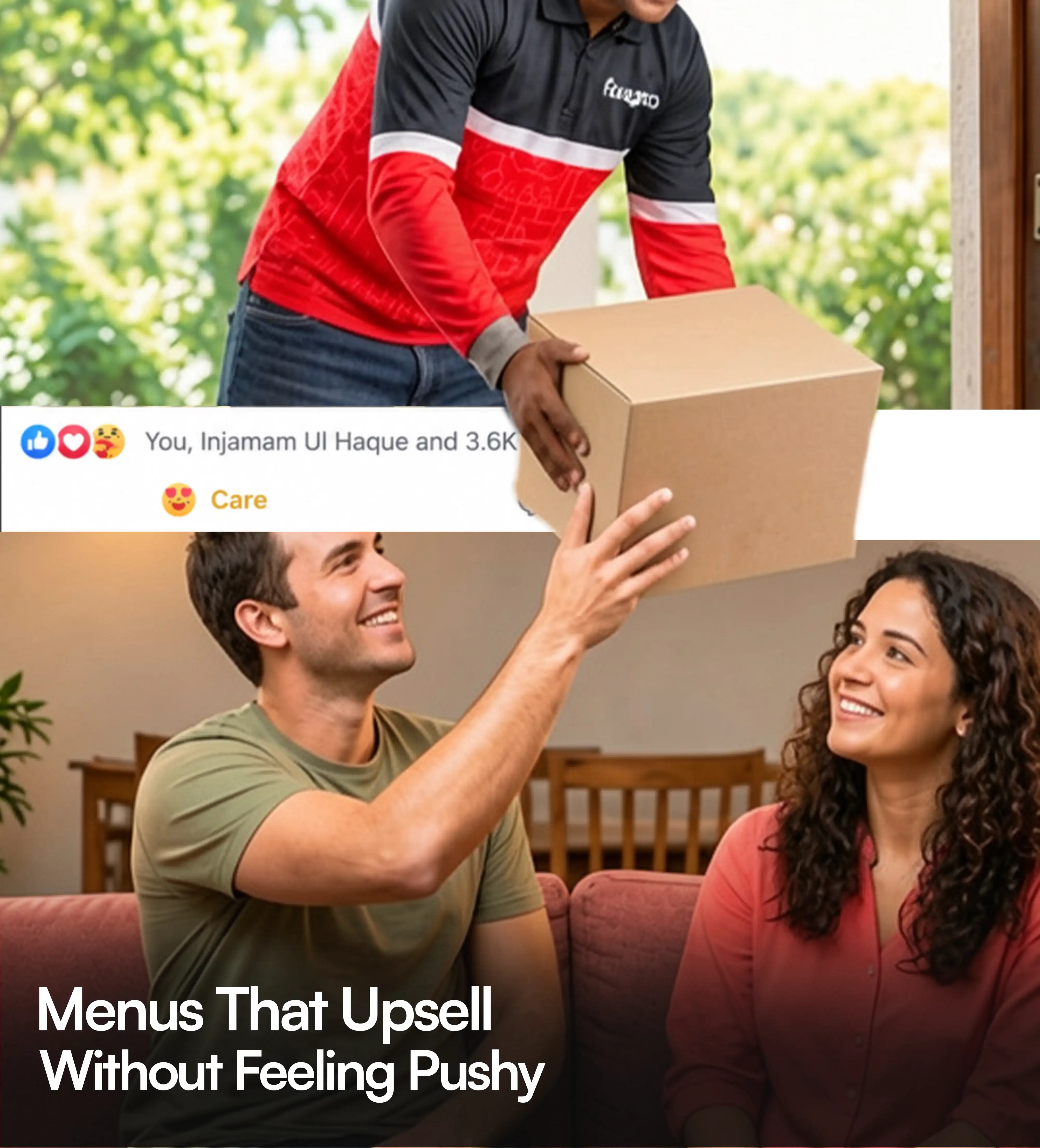 Menus That Upsell