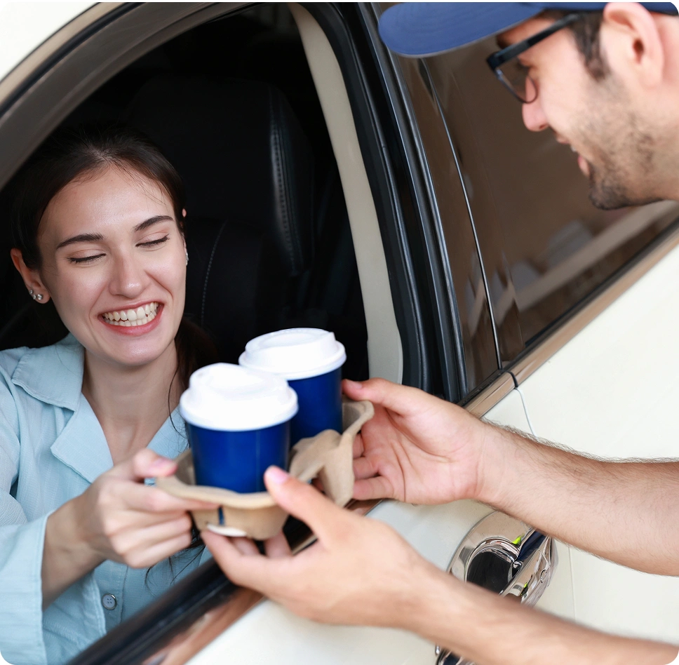 Drive-in or car-side service often causes problems